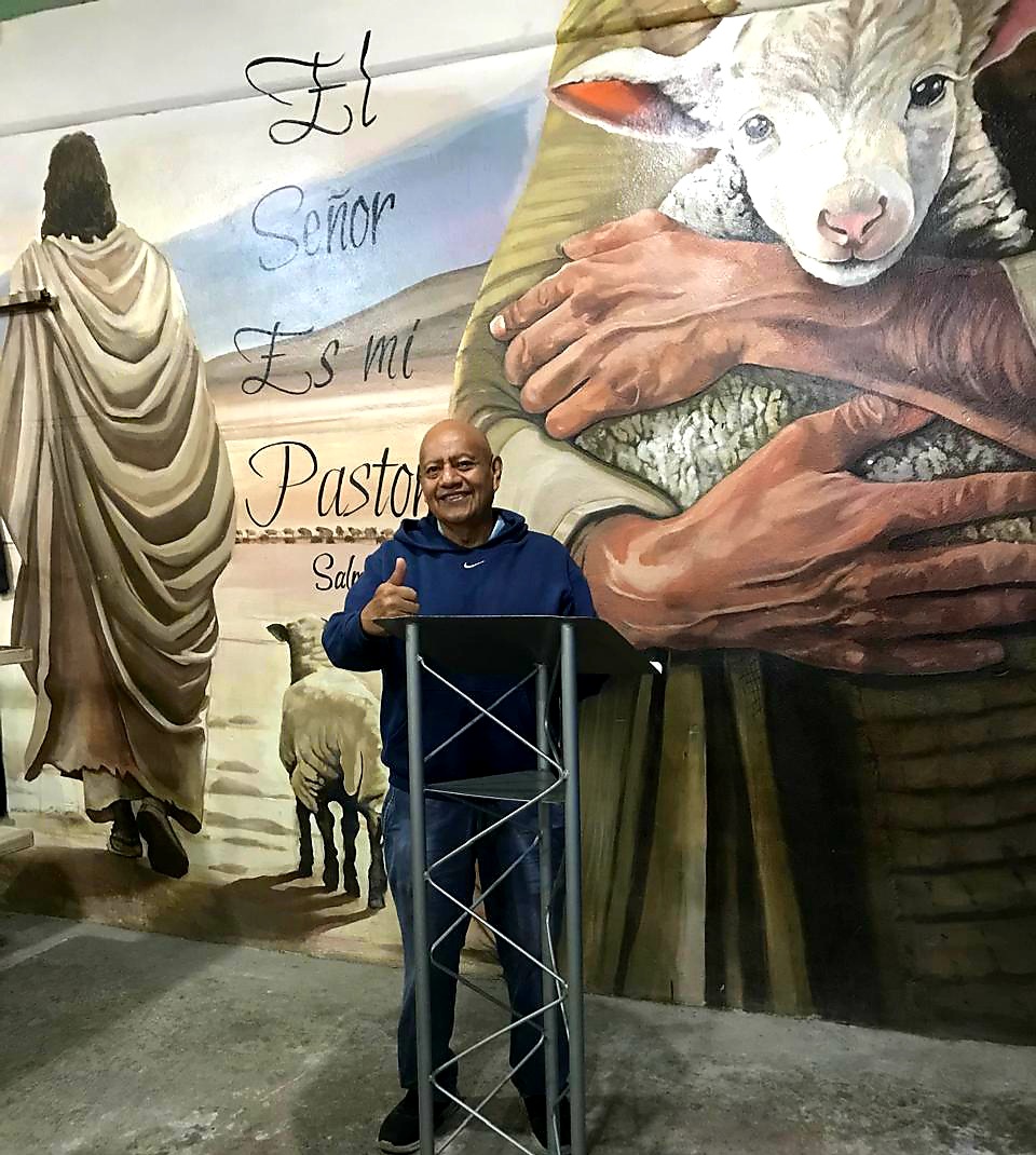 El director general durante una reunión en el centro